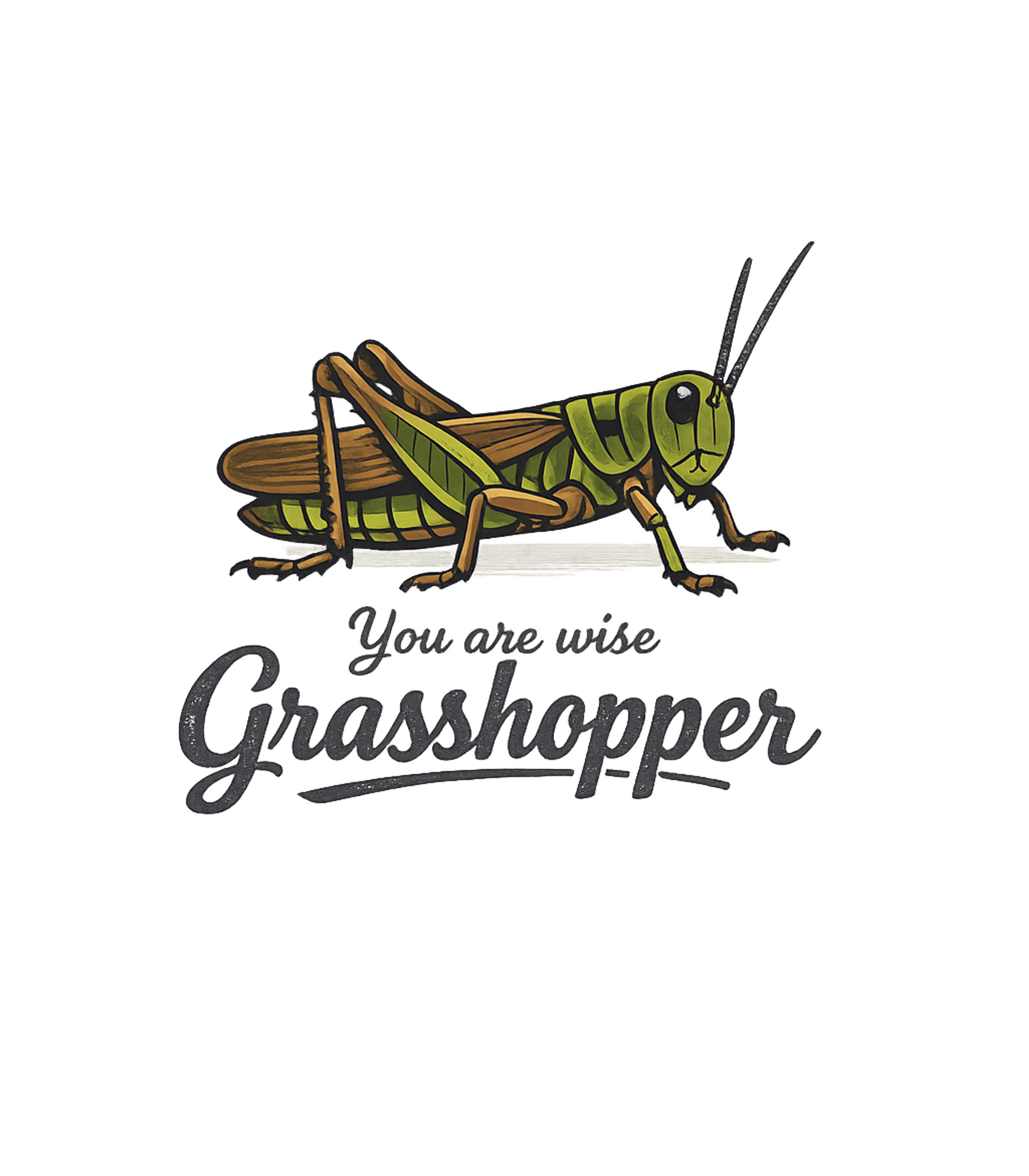 Wise Grasshopper Meme Humor Premium T-Shirt featuring Embrace wisdom with this charming graphic featuring a grassh – designed by Geoff Brown @ SunFrog Wise Grasshopper Meme Humor Premium T-Shirt featuring Embrace wisdom with this charming graphic featuring a grassh – designed by Geoff Brown @ SunFrog