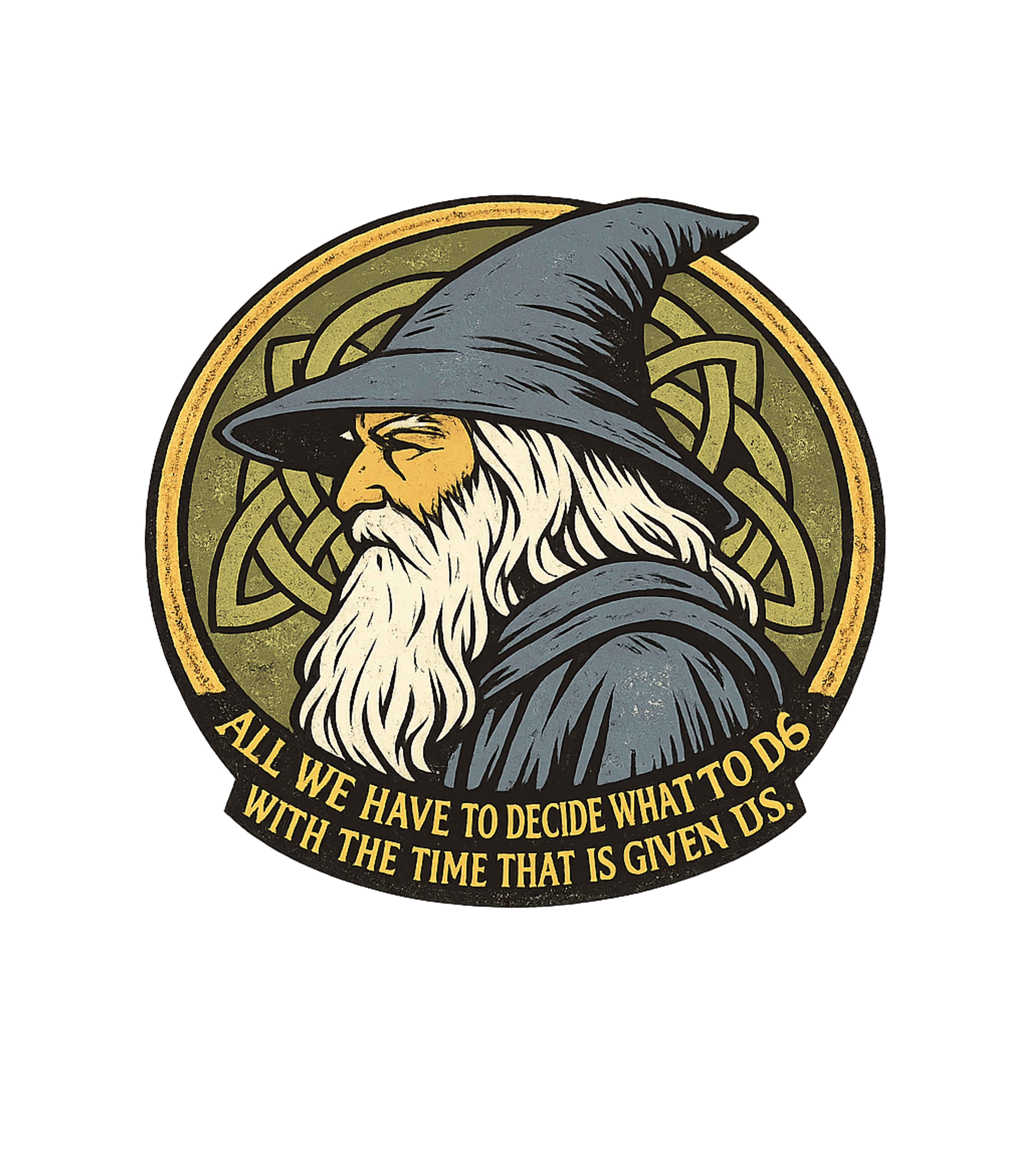 Wizard D6 Time Quote Gaming Crewneck Sweatshirt featuring Embrace the wisdom of a classic fantasy wizard with a playfu – designed by Geoff Brown @ SunFrog Wizard D6 Time Quote Gaming Crewneck Sweatshirt featuring Embrace the wisdom of a classic fantasy wizard with a playfu – designed by Geoff Brown @ SunFrog