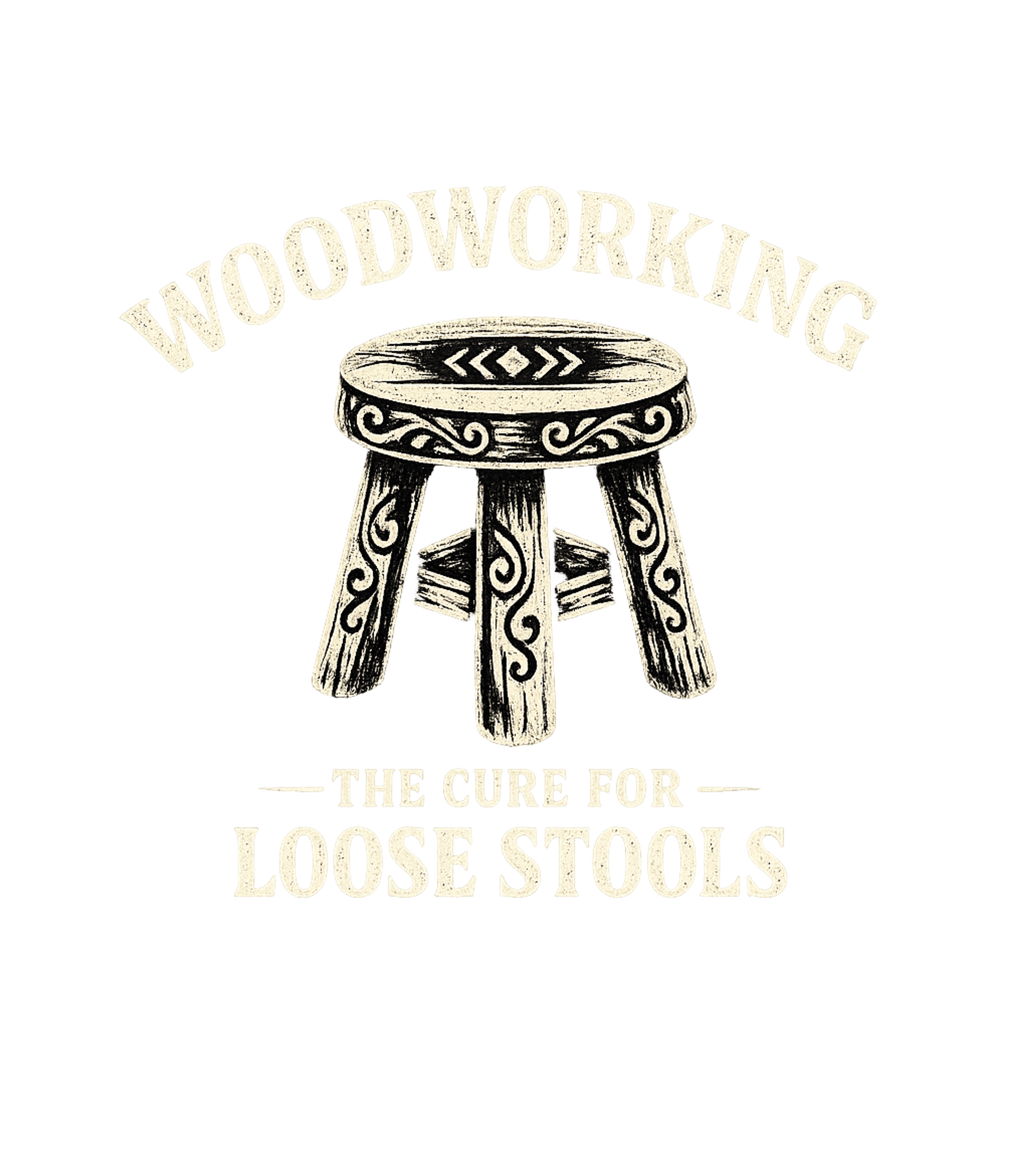 Woodworking Loose Stools Cure Dad Jokes Premium T-Shirt featuring This vintage-style design features a rustic wooden stool wit – designed by Geoff Brown @ SunFrog Woodworking Loose Stools Cure Dad Jokes Premium T-Shirt featuring This vintage-style design features a rustic wooden stool wit – designed by Geoff Brown @ SunFrog