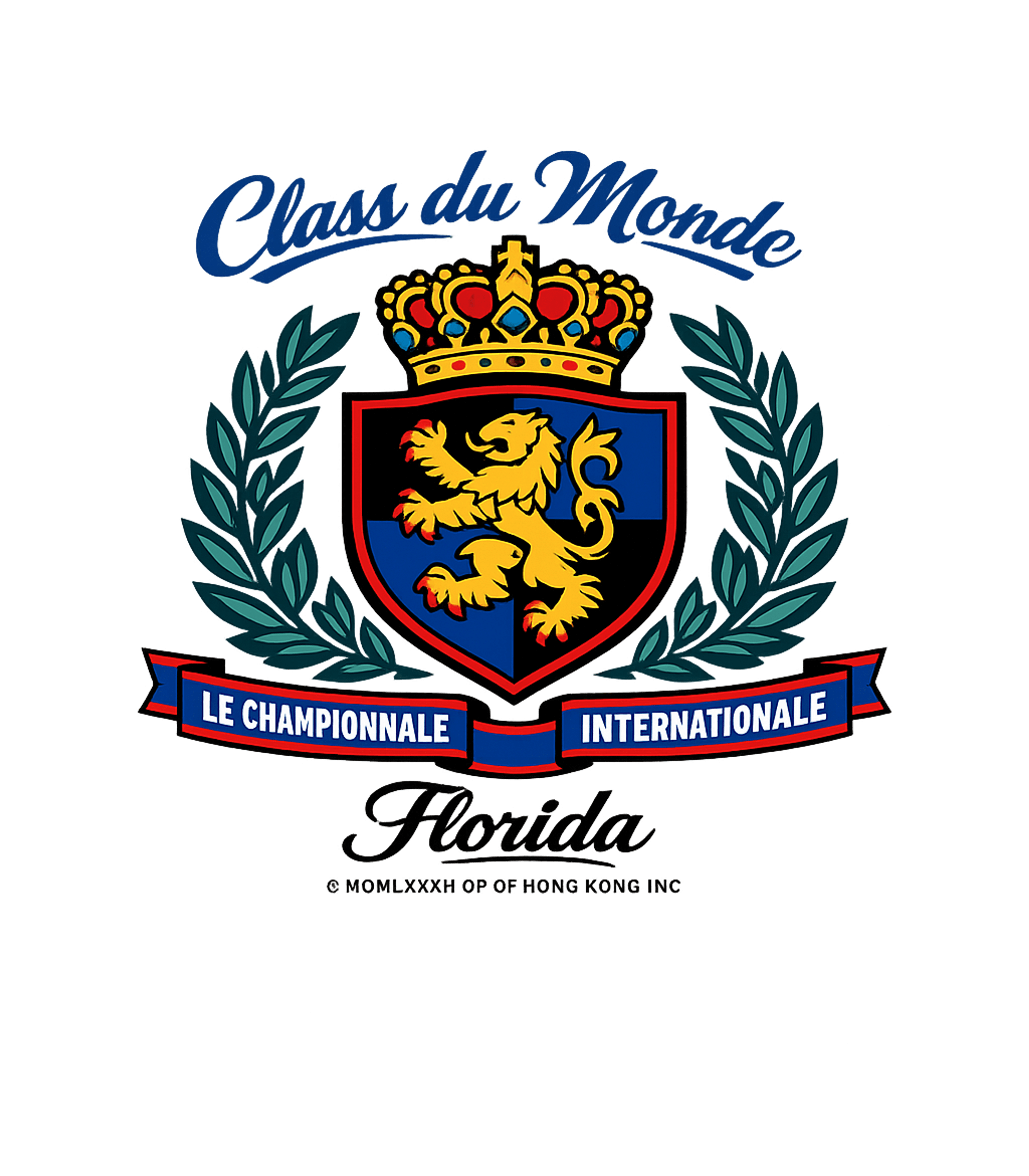 World Class Champion Corporate / Team Events Premium T-Shirt featuring Embrace prestige with this 'Class du Monde' heraldic design, – designed by Geoff Brown @ SunFrog World Class Champion Corporate / Team Events Premium T-Shirt featuring Embrace prestige with this 'Class du Monde' heraldic design, – designed by Geoff Brown @ SunFrog