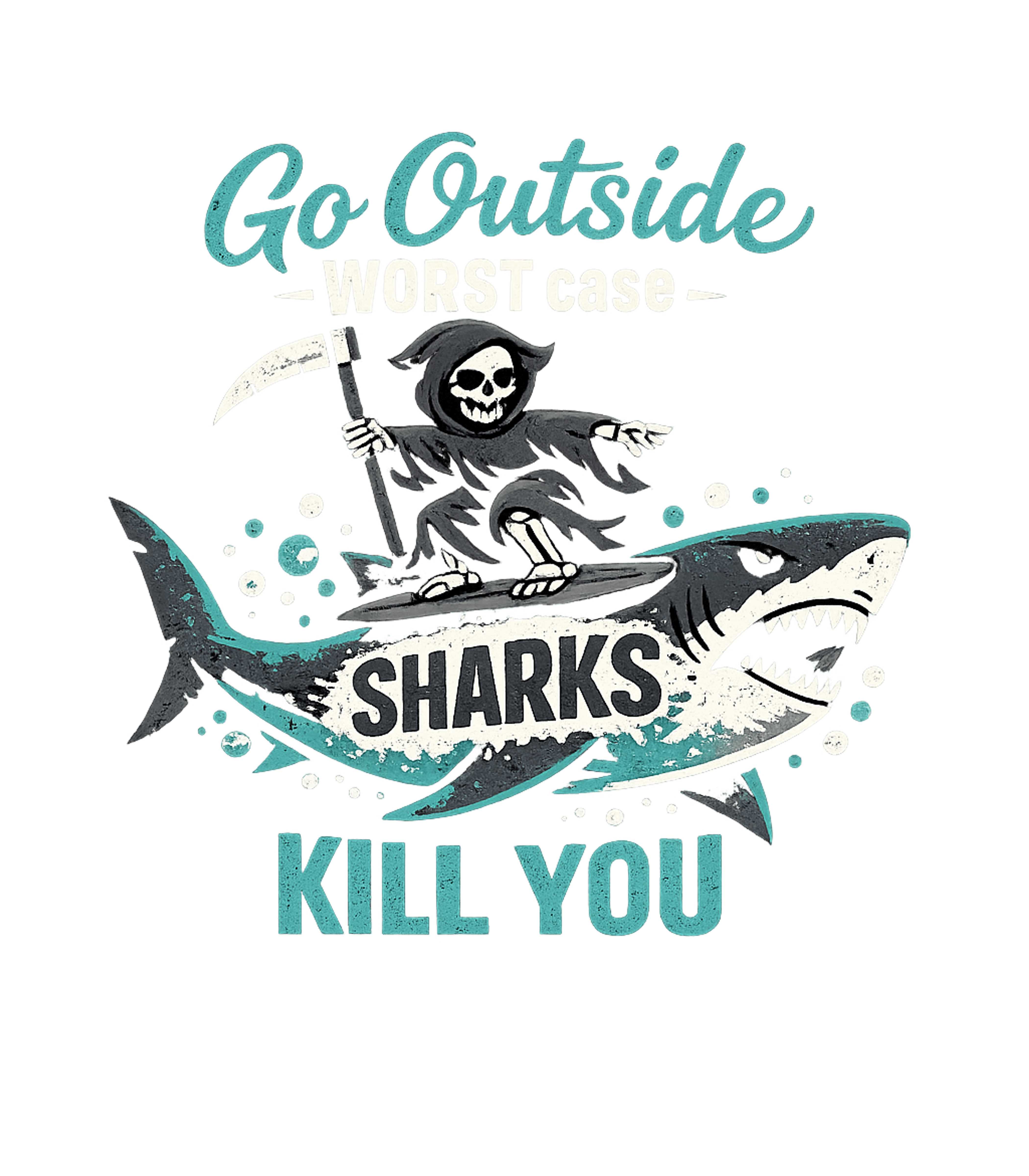 Worst Case Sharks Sarcasm Premium T-Shirt featuring Embrace the outdoors with this edgy graphic featuring a surf – designed by Geoff Brown @ SunFrog Worst Case Sharks Sarcasm Premium T-Shirt featuring Embrace the outdoors with this edgy graphic featuring a surf – designed by Geoff Brown @ SunFrog