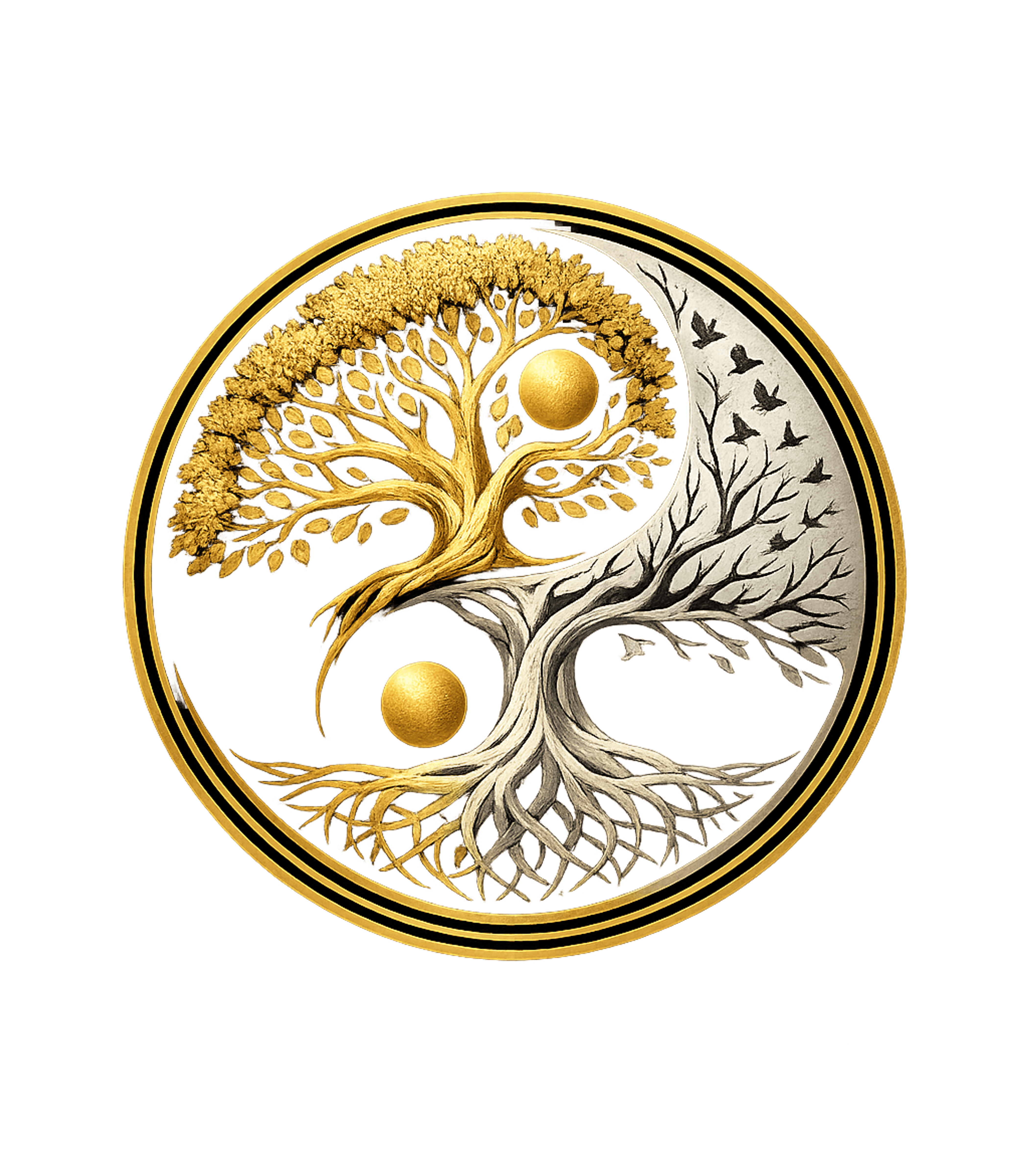 Yin Yang Tree Balance Inspirational Messages Crewneck Sweatshirt featuring Embrace harmony with this stunning t-shirt featuring a styli – designed by Geoff Brown @ SunFrog Yin Yang Tree Balance Inspirational Messages Crewneck Sweatshirt featuring Embrace harmony with this stunning t-shirt featuring a styli – designed by Geoff Brown @ SunFrog