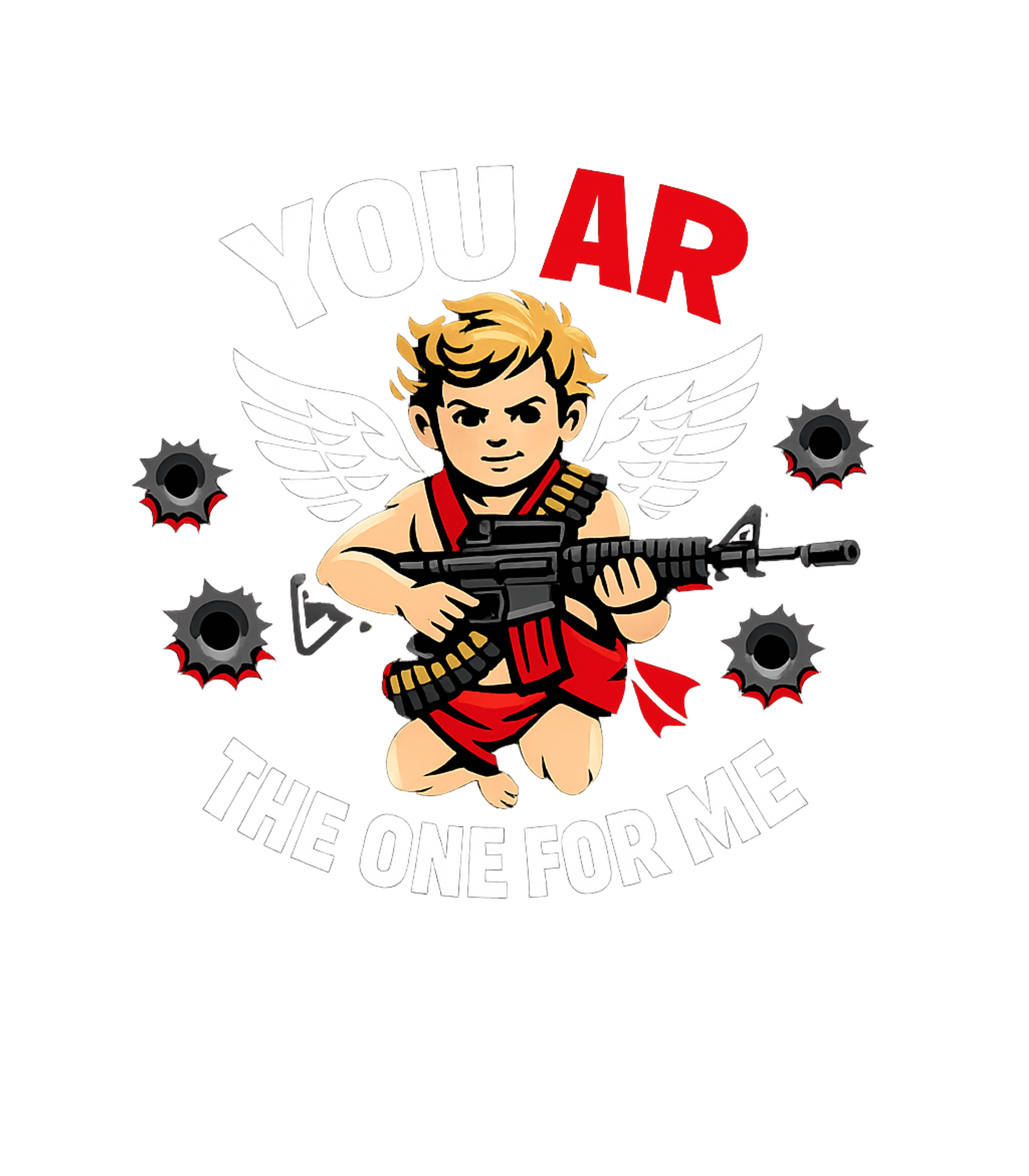 You AR The One Relationship Humor Crewneck Sweatshirt featuring Show your unique sense of humor and love for firearms with t – designed by Geoff Brown @ SunFrog You AR The One Relationship Humor Crewneck Sweatshirt featuring Show your unique sense of humor and love for firearms with t – designed by Geoff Brown @ SunFrog