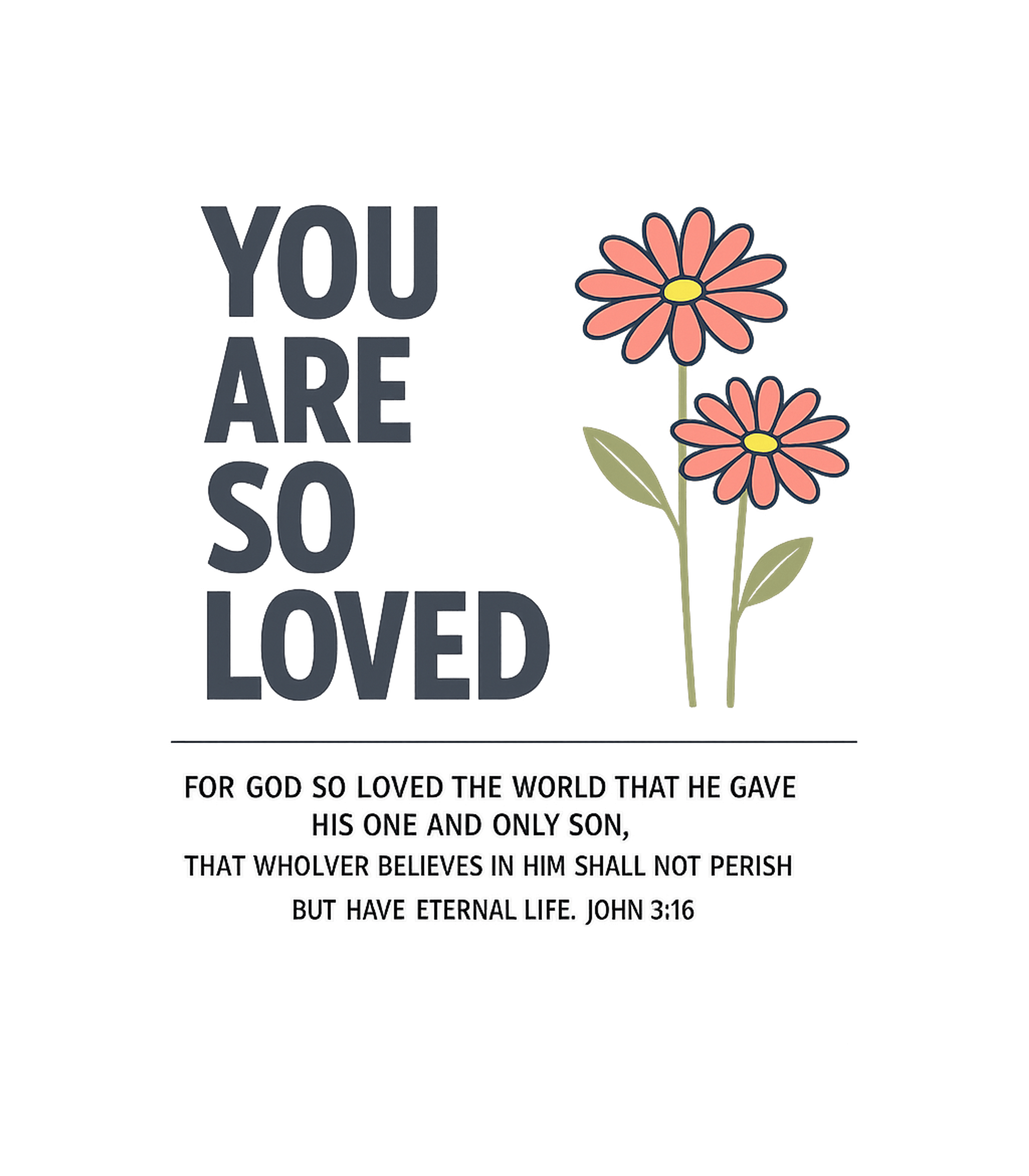 You Are So Loved Bible Verses Crewneck Sweatshirt featuring This design features the uplifting message 'You Are So Loved – designed by Geoff Brown @ SunFrog You Are So Loved Bible Verses Crewneck Sweatshirt featuring This design features the uplifting message 'You Are So Loved – designed by Geoff Brown @ SunFrog