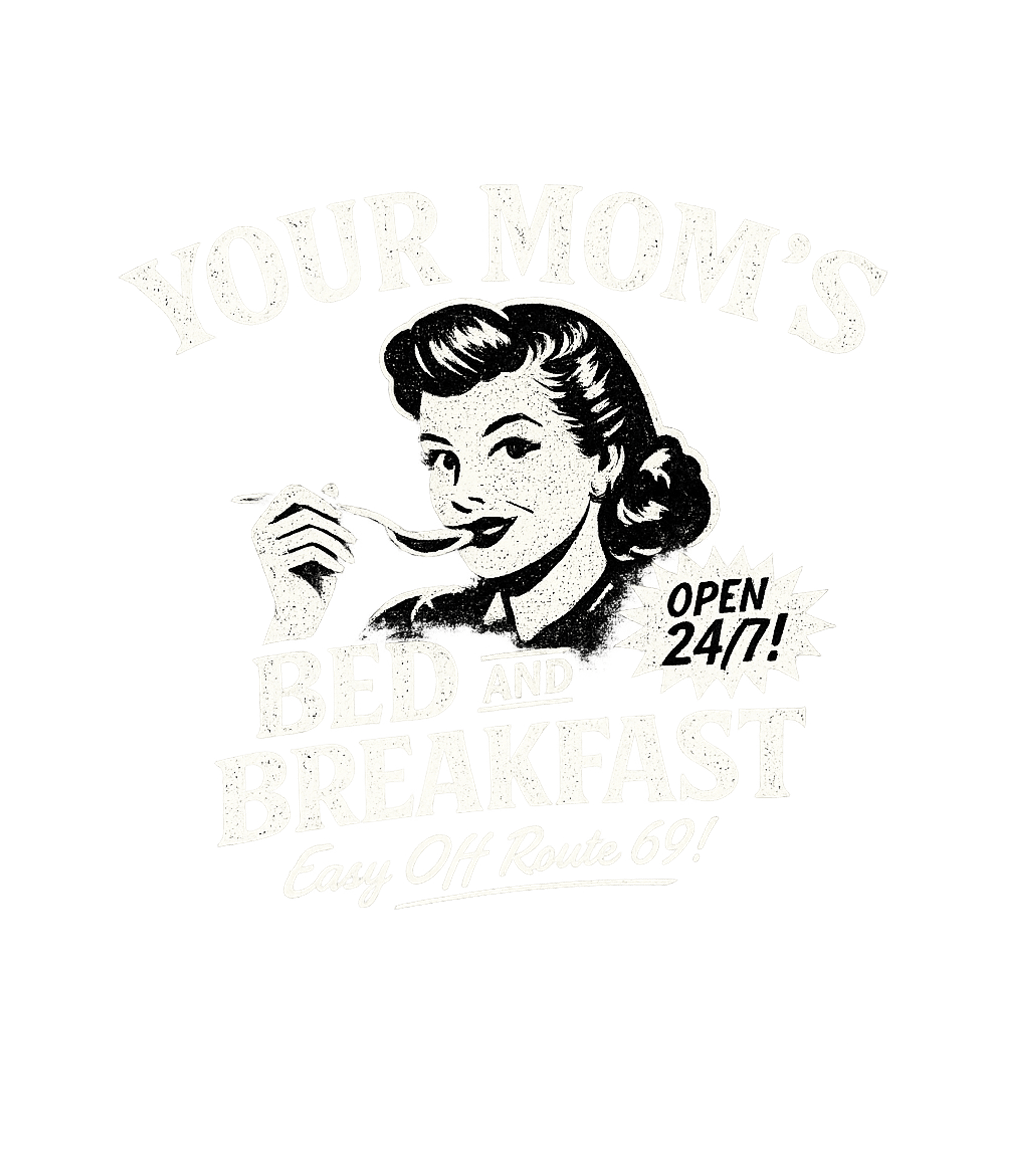 Your Mom's Bed And Breakfast Dad Jokes Premium T-Shirt featuring Embrace retro humor with this vintage-style graphic featurin – designed by Geoff Brown @ SunFrog Your Mom's Bed And Breakfast Dad Jokes Premium T-Shirt featuring Embrace retro humor with this vintage-style graphic featurin – designed by Geoff Brown @ SunFrog