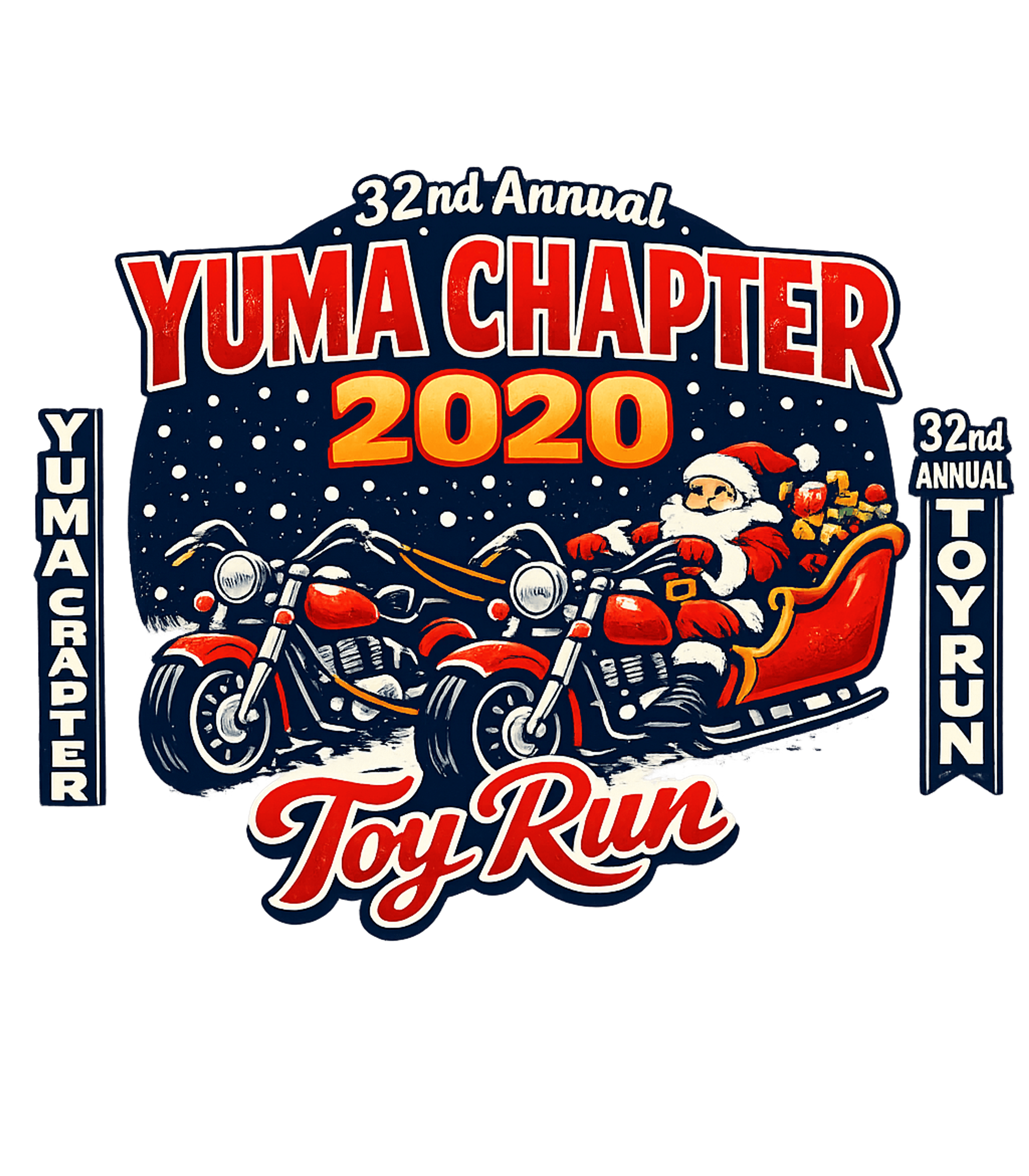 Yuma Toy Run Charity / Fundraisers Premium T-Shirt featuring Celebrate the spirit of giving with this festive tee, featur – designed by Geoff Brown @ SunFrog Yuma Toy Run Charity / Fundraisers Premium T-Shirt featuring Celebrate the spirit of giving with this festive tee, featur – designed by Geoff Brown @ SunFrog