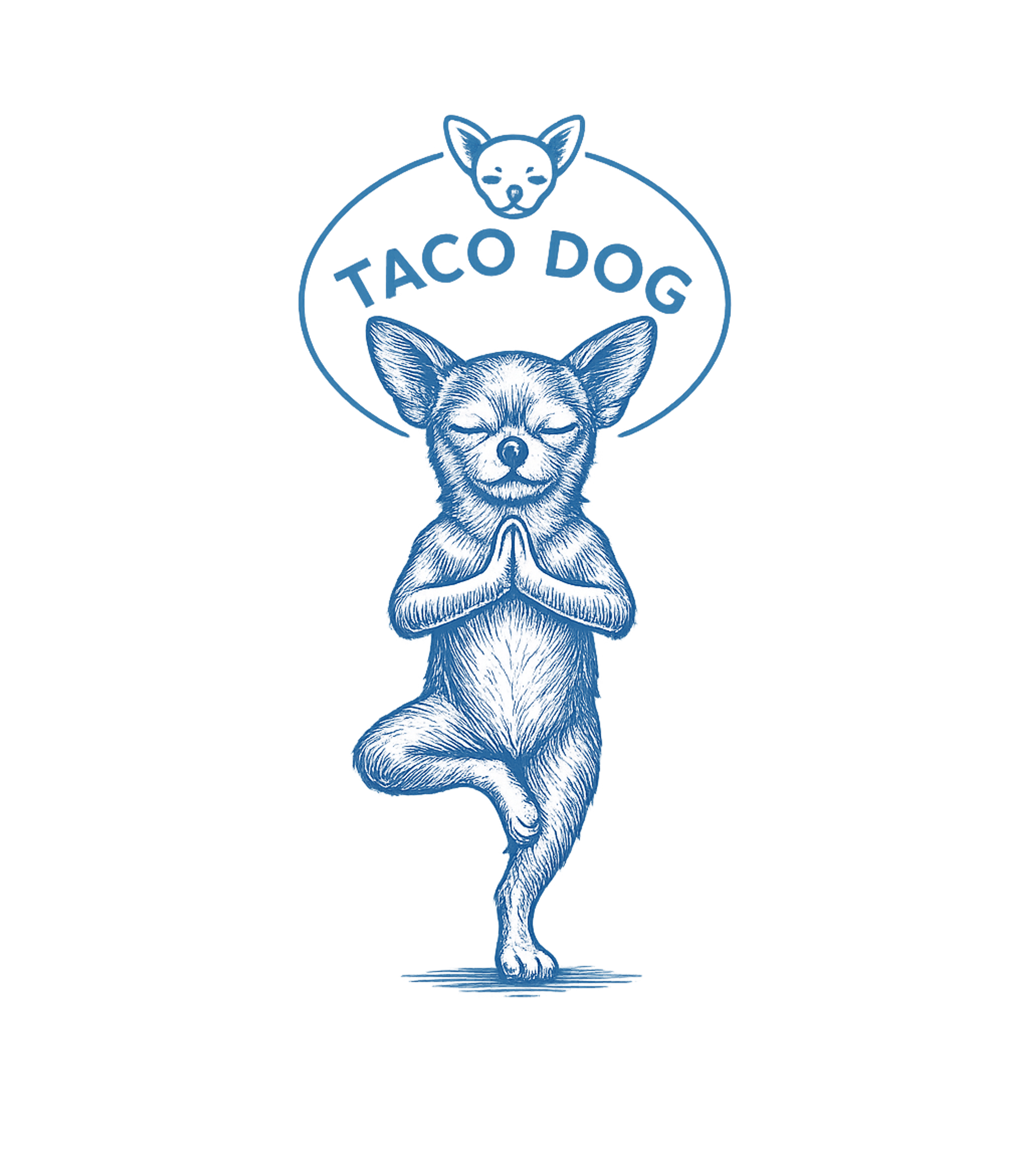 Zen Taco Dog Yoga Dogs Crewneck Sweatshirt featuring Embrace inner peace and playful charm with this unique tee f – designed by Geoff Brown @ SunFrog Zen Taco Dog Yoga Dogs Crewneck Sweatshirt featuring Embrace inner peace and playful charm with this unique tee f – designed by Geoff Brown @ SunFrog