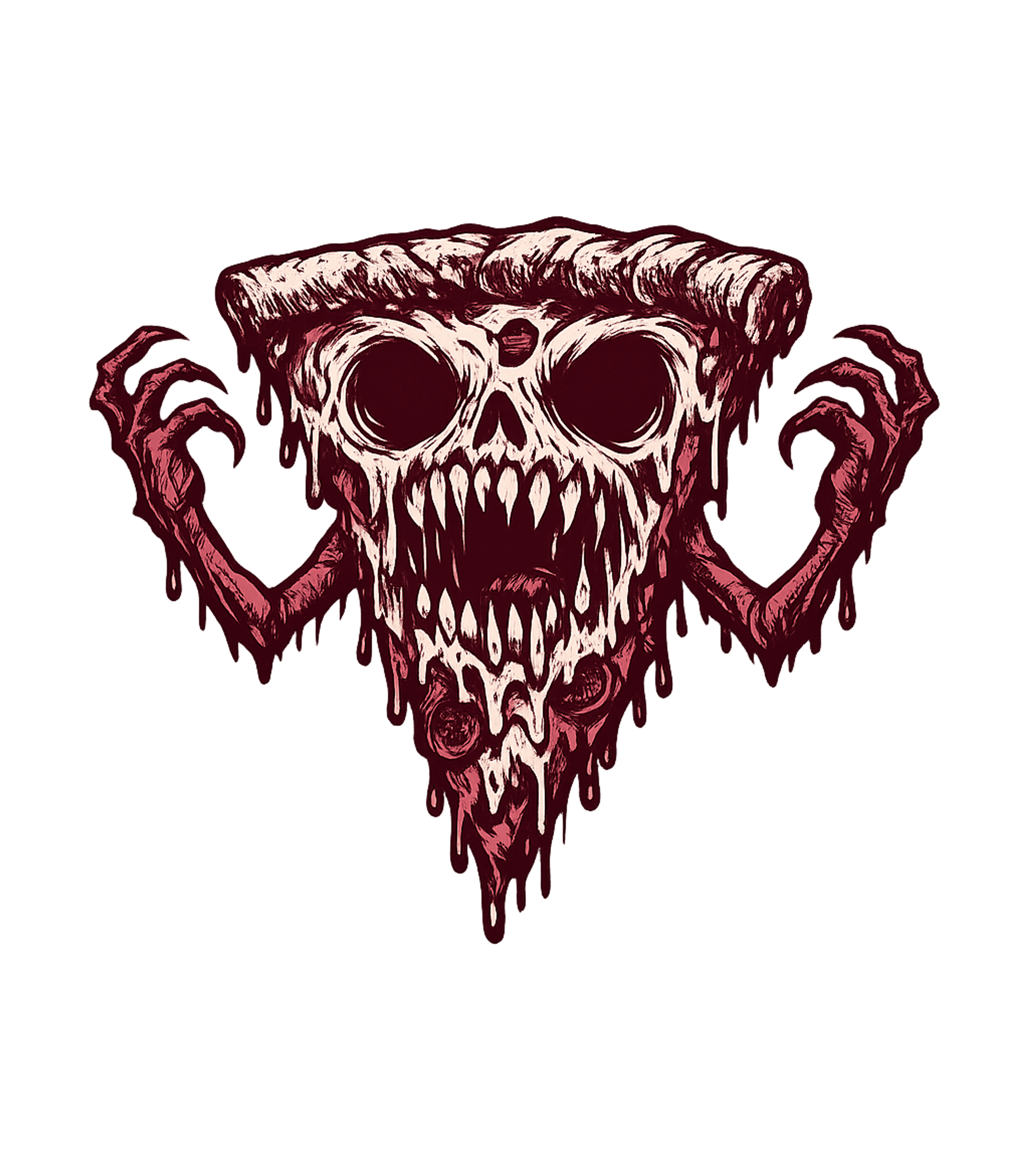 Zombie Pizza Slice halloween Hooded Sweatshirt featuring This unique graphic tee features a monstrous, dripping pizza – designed by Geoff Brown @ SunFrog Zombie Pizza Slice halloween Hooded Sweatshirt featuring This unique graphic tee features a monstrous, dripping pizza – designed by Geoff Brown @ SunFrog